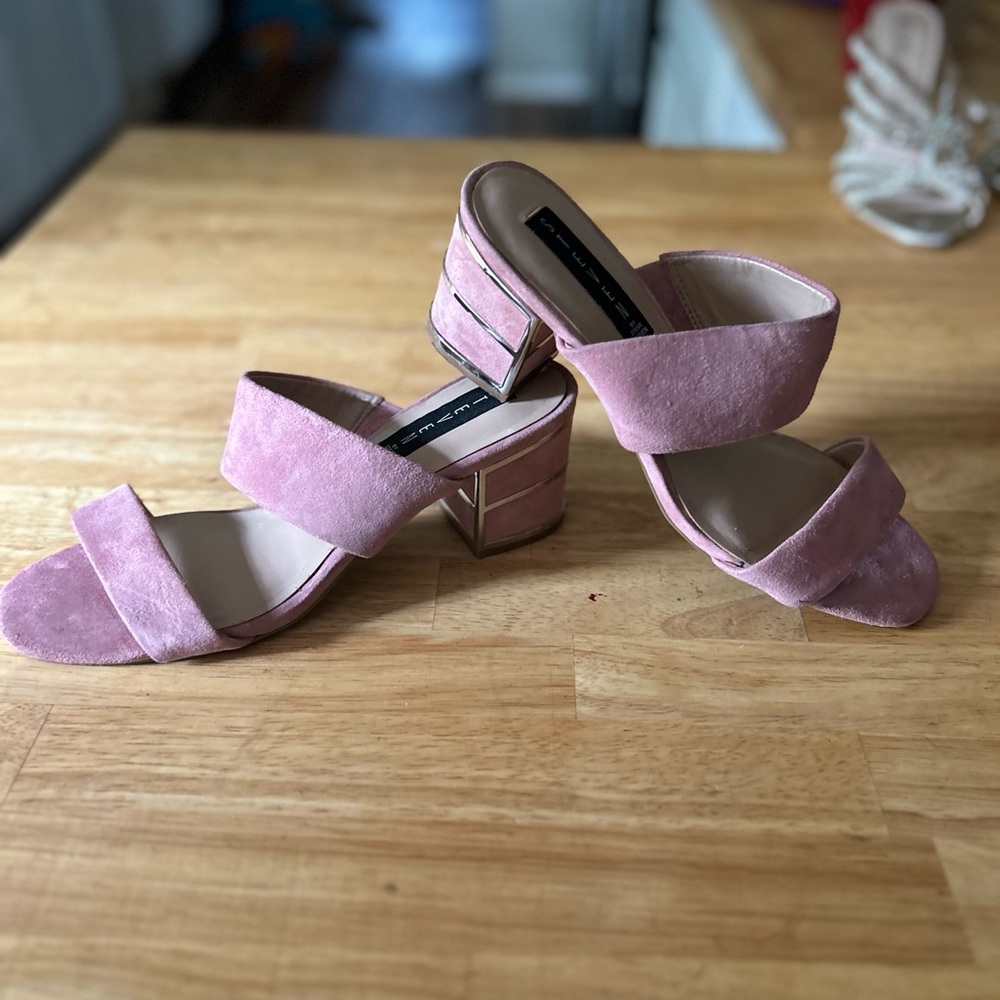 Steve Madden Pink Heels with Cushioned Straps